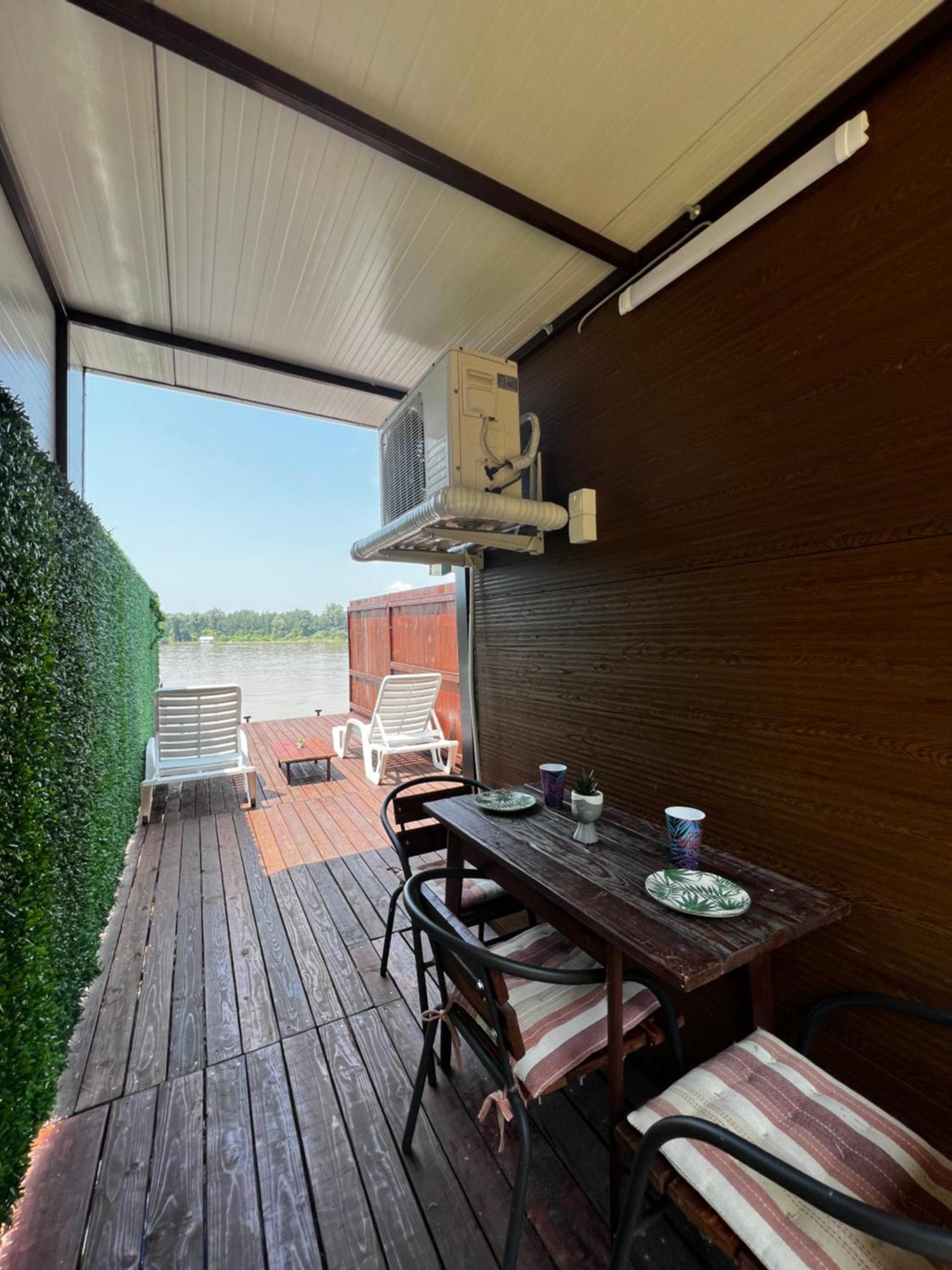 Kuca I Splav Na Reci Savi Villa Belgrad Dış mekan fotoğraf